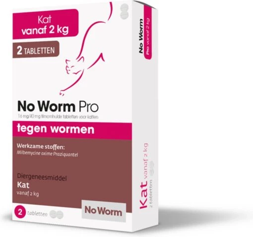 Exil No Worm Pro - Kat - 2 Tabletten -Huisdier Verkoop 1200x1124 10