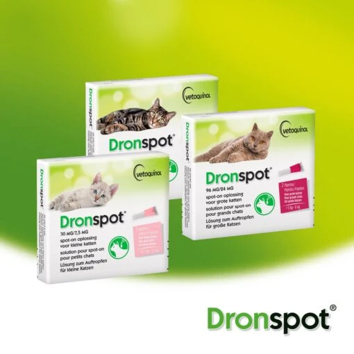 Dronspot Spot On Ontwormingsmiddel Voor Middelgrote Katten (2,5 Kg - 5 Kg) 2 Pipetten -Huisdier Verkoop 1200x1200 1819