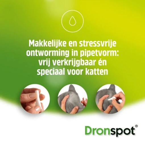 Dronspot Spot On Ontwormingsmiddel Voor Middelgrote Katten (2,5 Kg - 5 Kg) 2 Pipetten -Huisdier Verkoop 1200x1200 1823