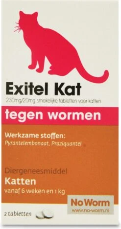 Exitel No Worm Ontwormingsmiddel - Kat 2 Tabl -Huisdier Verkoop 634x1200 7