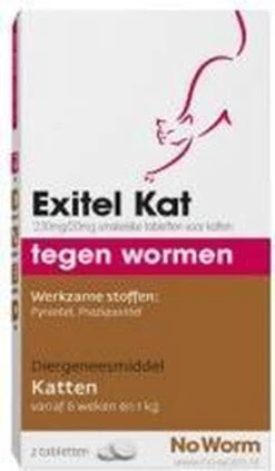 Exitel No Worm Ontwormingsmiddel - Kat 2 Tabl -Huisdier Verkoop 700x1200 2