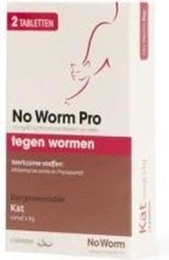 Exil No Worm Pro - Kat - 2 Tabletten -Huisdier Verkoop 781x1200 5