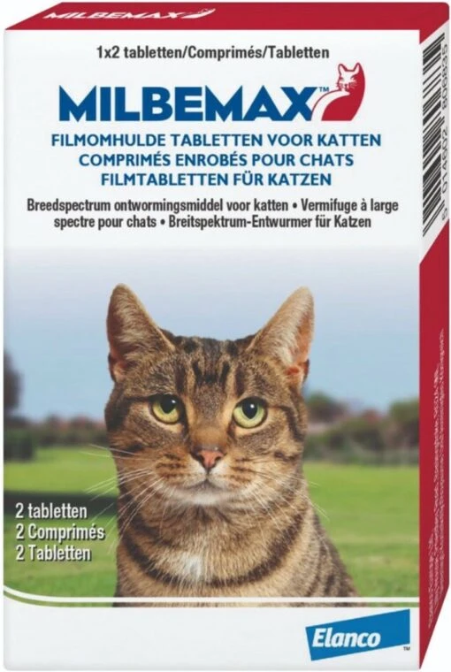 Milbemax Kat Ontwormingsmiddel 2 Tabletten -Huisdier Verkoop 805x1200 4