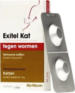 Exitel No Worm Ontwormingsmiddel - Kat 2 Tabl -Huisdier Verkoop 978x1200 1