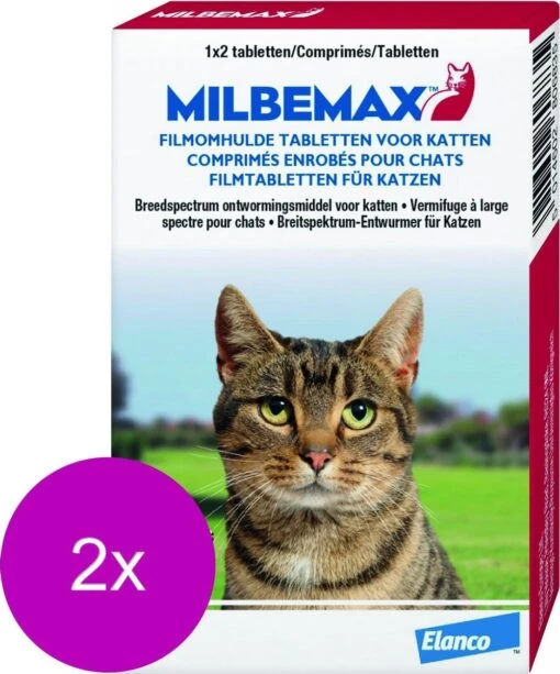 Elanco Milbemax Kat - Anti Wormenmiddel - 2 X 2 Tab 2-8kg -Huisdier Verkoop 998x1200 5